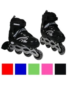 Adult skates, 4 wheels, mixed colors