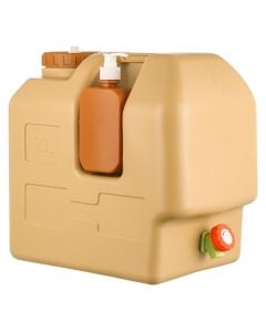 Storage tank, 20L, for camping, 34x34x23 cm