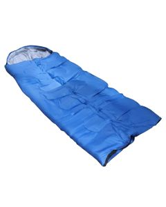 Sleeping bag, 1.3 kg, mbushje 300g/m2, 72x190 cm, ngjyra mikse