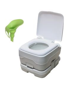 Chemical camping toilet, 10 L