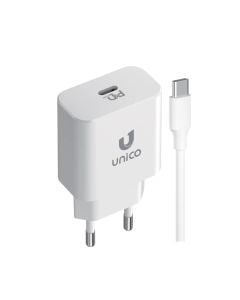 Karikues + fishë, Unico, HC2349, 20 W, hyrje Type-C, fishë Type-C - Type-C