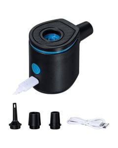 Pompë fryrëse elektrike, Bestway, 5V, 90 l/min, 0.4 PSI ( 0.029 bar ), 5x5x6.5 cm, ngjyrë e zezë