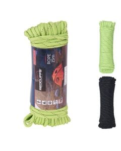 Camping rope, Redcliffs, Ø4 x 15 m, mixed colors