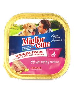 Ushqim për qen, Miglior Cane, 300 g, mish qingji dhe perime