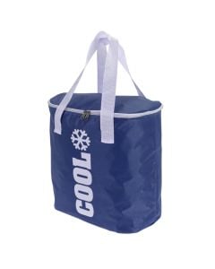 Çantë termike kampingu, Coolbag, poliestër, 38x21x37 cm, 24 L, ngjyrë blu