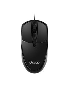 Maus me kabëll, Unico, MS2063, 1000 DPI, 125 cm kabëll, ngjyrë e zezë
