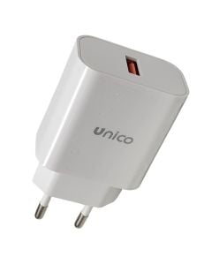 Kokë karikuesi, Unico, HC2351, 18W, hyrje USB, ngjyrë e bardhë