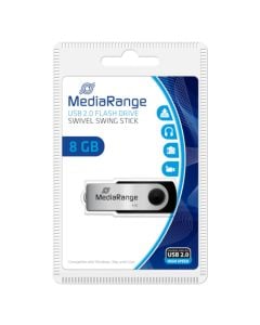 USB (external memory), MediaRange, 8 GB, 2.0