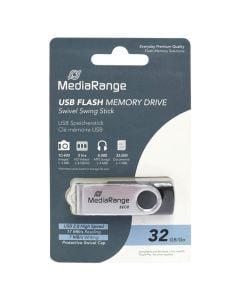 USB (external memory), MediaRange, 32 GB, 2.0