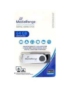 USB (external memory), MediaRange, 64 GB, 2.0