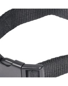 Qafore për qen, Love Story, poliestër, 45-65 cm, ngjyrë e zezë