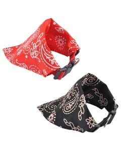 Qafore bandana për qen, Love Story, poliestër, 30-50 cm, ngjyrë mikse