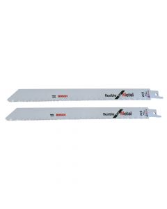 Jig saw blade for metal, Bosch, S 1122 BF, 225 mm, 2 pc
