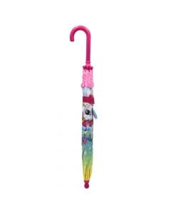 Children's umbrella, Unicorn, fiberglass, automatic, 37.5 cm