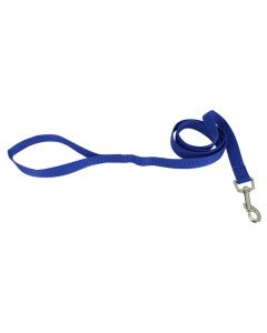 Leading for dog, Cocco, 120 cm, nylon, small medium, blue
