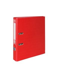 Lever archive file, Globox, cardboard and metal, 28.5x32x5.5 cm, red, 1 piece