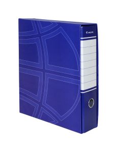 Dosje me mekanizem A4, 7cm me kuti blu