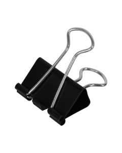 Black bunder clip 25mm