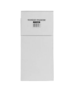 Bllok mandat pagese me 3 kopje