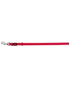 Dog steering rope, Trixie 14133, Classic, L-XL, 1.2-18 m / 25 mm, Red