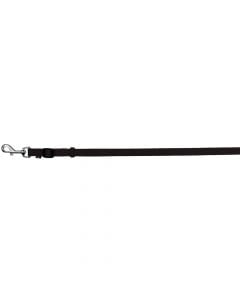 Dog steering rope, Trixie 14131, Classic, L-XL, 1.2-18 m / 25 mm, Black