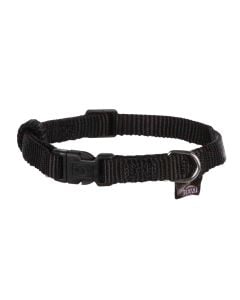 Dog collar, Trixie 14201, Classic, XS-S 22-35 cm / 10 mm, black