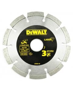 Disk diamanti, Dewalt, 125x7.5x22.2 mm, beton/granit