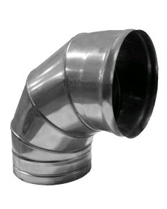 Inox elbow plane surface Ø230 90°