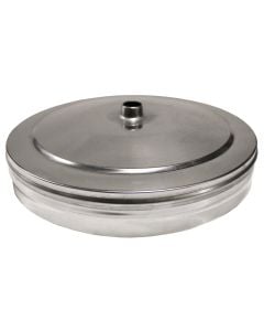 Inox plug plane surface Ø180