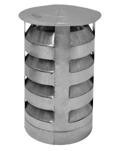 Inox chimney cap Ø200