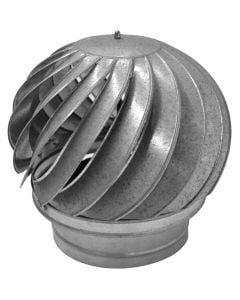 Galvanized chimney cap Ø200