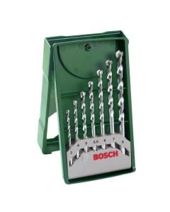 Concrete drill bit, Bosch, 3-8 mm, 7 pc