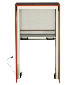 Mosquitoe meshes, PVC, galvanized steel, 1600x2220 mm