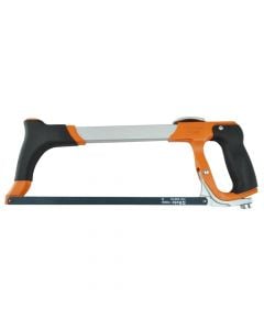 Hacksaw frame with quick release blade attachment system, Size:400mm