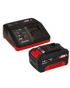 Battery and charger, 18 v, 4.0 Ah, Einhell, Power X-Change Starter Kit, LED signal, electronic charger