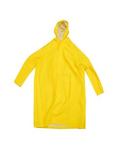 Rain suit, PVC, polyester, XXL, Yellow