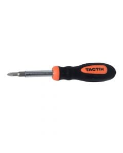 Cricket screwdrivers, Tactix, plastic handles, 6 in 1