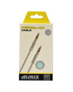 Extension cable Aux, Auris, ARS-11, 3.5 mm, white color