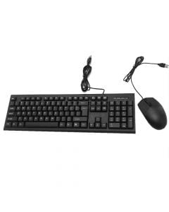 Keyboard and mouse, FC 858 (CMK858), black color