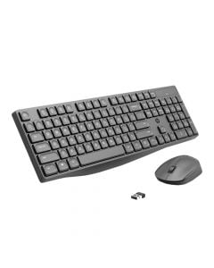 Wireless keyboard, HP CS10, 2.4 GHz, with special coating, black