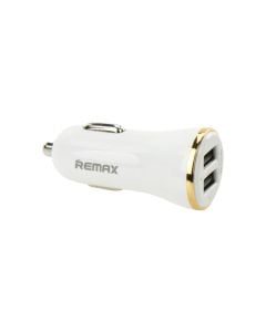 Fast Charger for car, Remax, RCC205, 12V, 2.4 A, with two inputs, gold