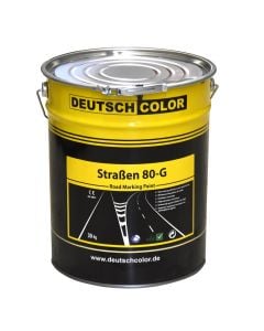 Asphalt paint, Straben 80 G, 30 Kg, yellow