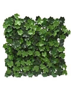 Perimeter fence with artificial leaves, 1880 gr/m2, 50x50 cm, PVC