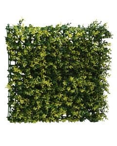 Artificial leaf fence, Brixo, 50x50 cm, 1880 gr/m², 250 leaves/m², green color