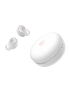 Motorola headphones, Vervebuds 250 white SH063 ABS, Wireless, 18 h battery, IPX5 water resistance