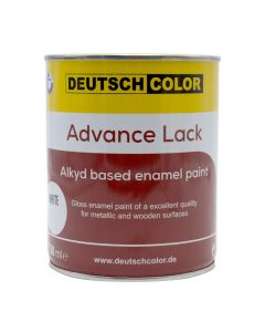 Oil paint (glossy), Advance Lack, White, 0.75 l