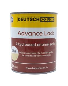 Oil paint (glossy), Advance Lack, Cream, 0.75 l