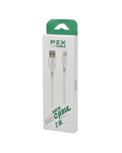 Charging cable, USB to Iphone, PZX, 1 m, 2.1 A, 3.5 mm