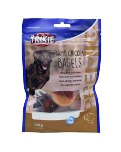 Ushqim snack, Trixie, Chicken Bagels, 31707, per qen, 100 gr