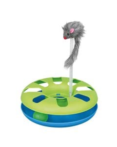 Cat toy, in the shape of a mouse with springs, Trixie, 4135, Ø24x29 cm
